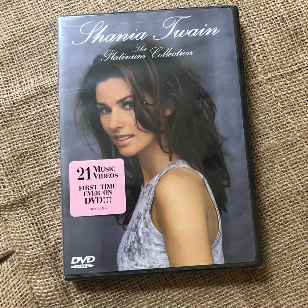 🆕! 🎤 ‘Shania Twain The Platinum Collection’ DVD 🎶